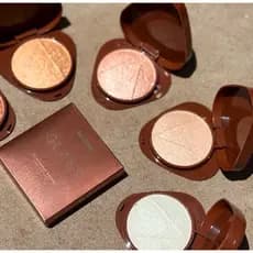 Iluminador Baked Glass Ruby Rose - Glow Natural Textura Fina e Aveludada