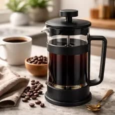 Prensa Francesa 350ml Cafeteira Manual Café Chá Vidro Inox French Press Cafeteira Portátil Gourmet