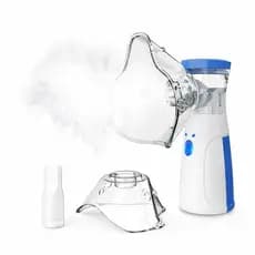 Inalador Nebulizador Ultrassônico Portátil Para Crianças E Adultos Silencioso Aparelho Compacto Sem Fio Bivolt