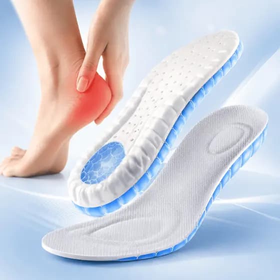 Palmilha Ortopédica  4D Anatômica Alto Conforto Tênis Sapatos