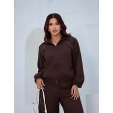 Conjunto Feminino Inverno Premium Sensorial Jaqueta + Calça Pantalona