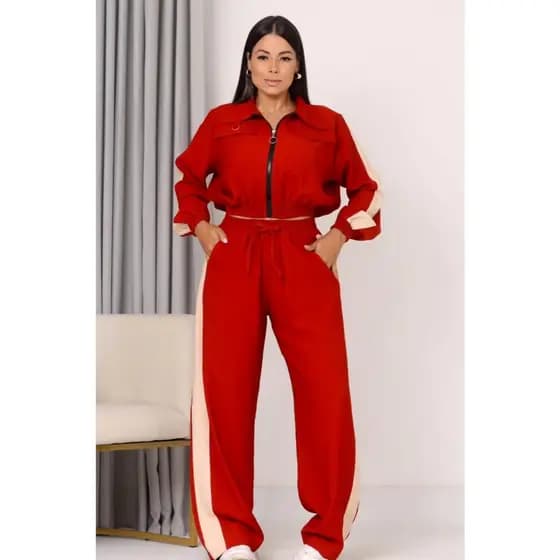 Conjunto Nina Sensorial Femenino, Confortável, Outono/Inverno, Casual Chic, Elegante, Moda Femenina.