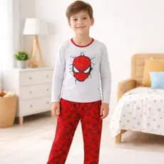 Pijama Infantil Masculino Suede Mangas Longa Personagem Temático Menino Inverno Frio