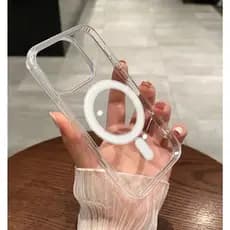 Capa Capinha Magnética Space Transparente Anti Impacto TPU Case Apple iPhone 15 PRO MAX 15 PRO iph15