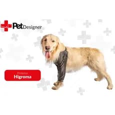 Protetor Cotoveleira de Higroma para Cães – Conforto e Proteção para Cotovelos - Tamanho 3 a 9