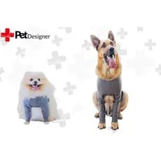 Roupa Protetora Pós Cirúrgica Para Cachorro Membros Anteriores Patas Dianteiras - Tamanhos de 0 a 9