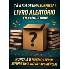 Livro Aleatório Premium 📚 Romance, Fantasia ou Ficção | Surpreenda-se + Envio Rápido