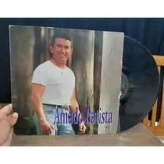Lp Amado Batista 1994 - Disco de Vinil - Disco com encarte - Disco Romantico - Lp