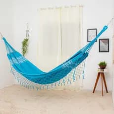 Rede de Dormir Pernambucana Azul Celeste Redes Brazil
