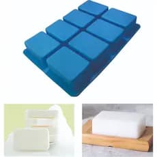 Forma Sabonete Artesanal, Molde Sabonete Silicone Retangular