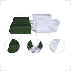 Forma Sabao Barra 250 ml - KIT 20 Unid - SEM TAMPAS - Vania Dicas