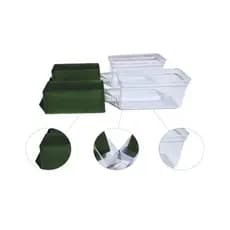 Forma Sabão Barra 250 ml -  KIT 20 Unid -  SEM TAMPAS - Vania Dicas.