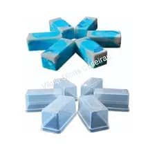Forma Sabao Barra 250 ml - KIT 30 Unid - SEM TAMPAS- Vania Dicas.