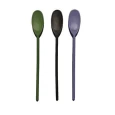 Kit  3 Colheres de Plástico 34 cm.