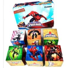 Cubo Mágico Simples 3x3 do Homem Aranha Brinquedo Infantil