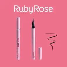 Caneta Delineadora Bold Eyes HBE2100 Ruby Rose Linha Rosa Ruby Rosa