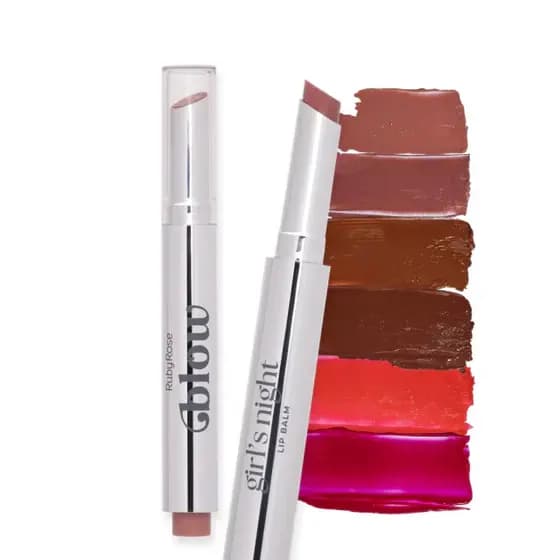 Batom Lip Balm Labial Girl's Night Linha Blow Ruby Rose