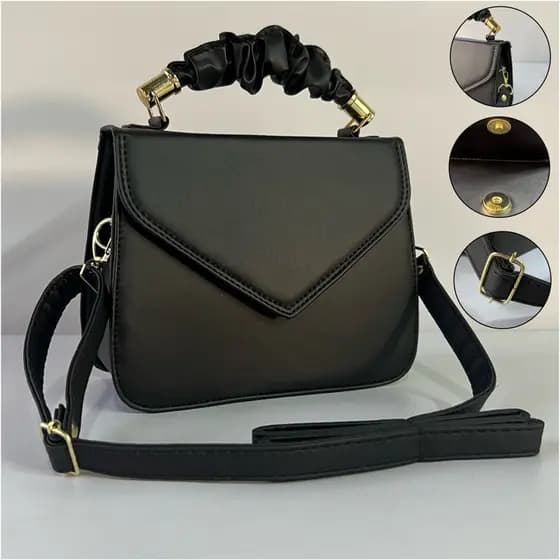 Bolsa Feminina Transversal de Ombro e Mão pequena, casual elegante