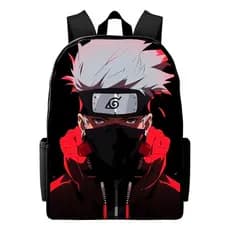 Mochila Anime Naruto Kakashi Madara Itachi Boruto Escolar Bolsa Infantil envio imediato - WL