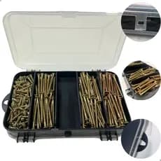 Kit 400 Parafusos + Maleta