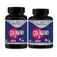 Colágeno Hidrolisado + Vitamina C Take Care – 150 Cápsulas (5 meses de uso)