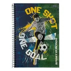 Caderno Universitário 80 Folhas Capa Dura Jandaia Edição Esportes Radicais - Envio Imediato