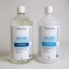 Kit Shampoo e Condicionador Neutro Revitalizante 1L - Limpeza Fresca para Cabelos Oleosos