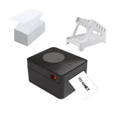 Impressora Térmica Usb Tt211 Tipo Zebra Elgin L42 + 500 Etiqueta + Suporte de Etiquetas