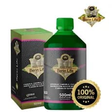 Suco de Berinjela Berin Life 500ml - Produto Original e 100% Natural e Concentrado