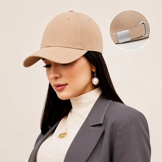 Boné Liso Fivela Básico Barato Aba Curva Unissex Baseball Fitão Ajustável Casual Urbano Esportes Ar Livre Otima Qualidad