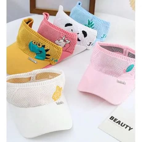 Chapéu Viseira Infantil Menino e Menina (Unissex) estilo tricô Elástico