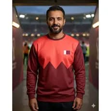 Blusa de Moletom Copa Time Esportivo Torcedor Catar Moda