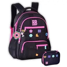 Kit Mochila Rebecca Bonbon Costas E Estojo Box Meninas Kids