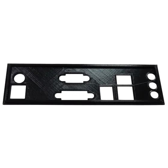Espelho Acabamento Tampa Chapinha Placa Mãe Asus P8H67-M LX
