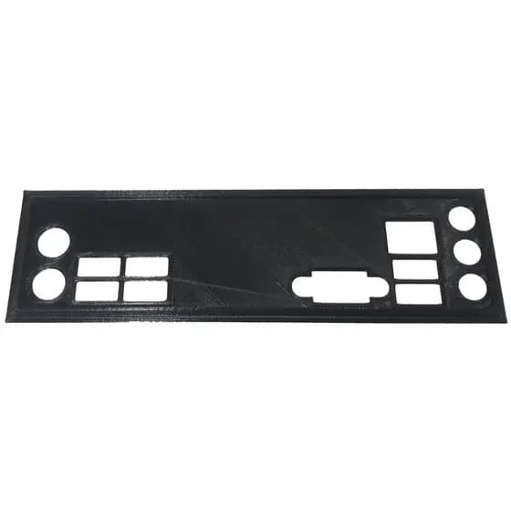 Espelho Acabamento Tampa Chapinha Placa Mãe Msi H61m-p20/w8 Sem DVI