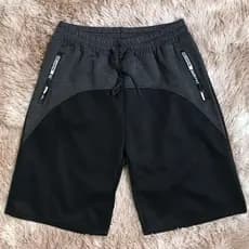Bermuda Moletom Masculina Com Elastano Bolso Com Zíper Para Academia e Casual H-914 H-01 DK-503 Dk-508 S0322 S0317