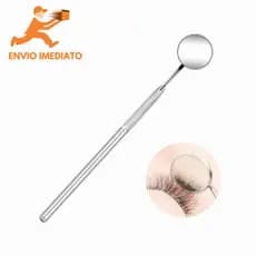 Espelhinho De Precisão Extensão Alongamento De Cílios Inox Profissional Envio Imediato 24h