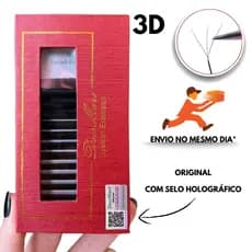 Cilios Decemars - W 3D Volume Brasileiro Egípcio Alongamento Extensão De Cílios Envio 24h