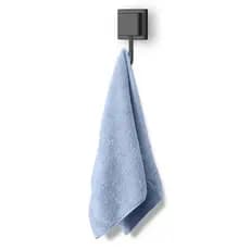Gancho Suporte Em Aço Pendurar Porta Toalha Roupa Fixo Fita Dupla Face 3m