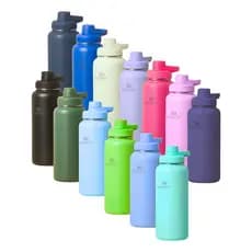Garrafa Squeeze 950 Ml Logo Stan. De Aço Inox Térmica Alça
