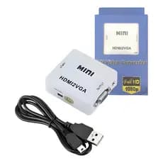 Conversor Adaptador Video Hdmi Para Vga - Hdmi2