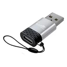 Plug Adaptador Conversor Usb 3.1 Tipo-c Fêmea Para Usb 2.0 M