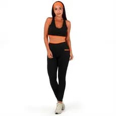 Conjunto Feminino Academia Top e Legging Fitness