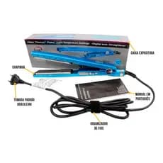 Chapinha Profissional Nano Titanium 450°f 4Forte Prancha Alisador Progressiva de Cabelo Bivolt