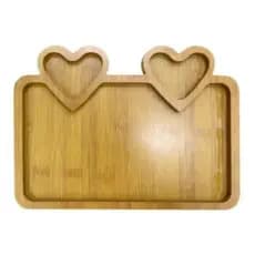 Petisqueira Bandeja Em Madeira Mdf Luxo Multiuso Cozinha Bandeja