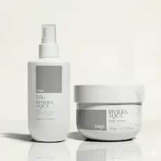 Kit Riviera Aqua Masculino Body Splash 200ml + Body Cream 150g Inspiração