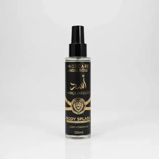 Body Splash Masculino Árabe Força Do Leão - Miss Rôse 120ml
