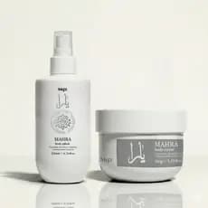 Kit Mahra Body Splash 200ml + Body Cream 150g Inspiração Árabe - MQZ Masquezaz