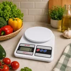 Balança Cozinha Digital 10kg SF-400 Alta Precisão Receita Alimento Dieta Cozinha Marmita