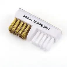 Broca limpeza manicure broca escova/cerdas de fio de aço